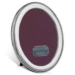  Original Carrs 5.5X7.5 Oval Picture Frame, Pewter 
