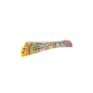  Multicolor Plastic Aleph Bet Ruler 