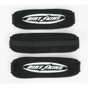  DirtSkins Black Front and Rear Shock Covers Sports 