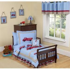  Fire Engine Toddler Bedding: Baby
