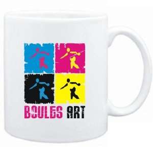  Mug White  Boules Art  Sports: Sports & Outdoors