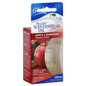 Glade PlugIns Scented Oil Refill, Apple Cinnamon (Pack of 6):  