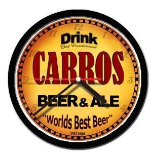 CARROS beer and ale cerveza wall clock: Everything Else