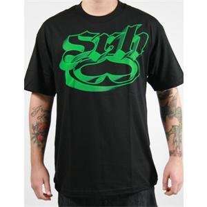  SRH High Life T Shirt   Large/Black/Green Automotive