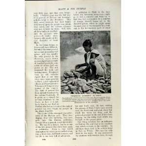   c1920 HAITI RIVERSIDE LAUNDRY FOUNTAIN PORT AU PRINCE