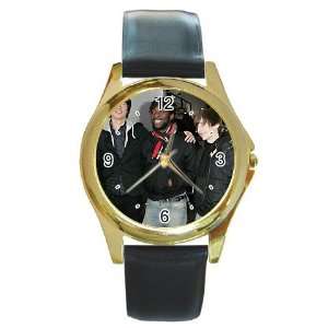  Bloc Party Gold Metal Watch 