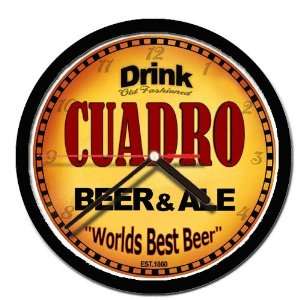  CUADRO beer and ale cerveza wall clock: Everything Else