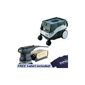  Festool ETS 125 EQ + CT 22 Dust Extractor Package: Home 