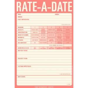  Knock Knock Rate a date Note Pad: Health & Personal Care