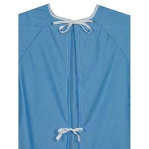   Gown w/ Tape Ties, Blue, 12/Pack 532 8035 0100