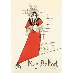  Vintage Art May Belfort (Irish Singer)   00048 1