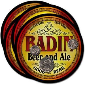  Badin, NC Beer & Ale Coasters   4pk: Everything Else