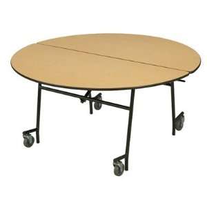    Midwest Folding SRT60 42 x 60 Round Mobile Table Unit: Baby