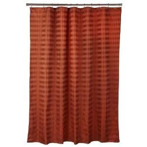    Popular Bath Argyle Rust Fabric Shower Curtain: Home & Kitchen