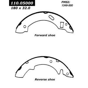  Centric Parts 111.05000 Brake Shoe: Automotive