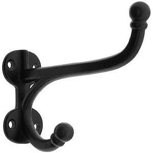   : Rustic Wall Hooks. Large Iron Harness Double Hook: Office Products