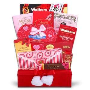 Hearts Content Gift Basket  Grocery & Gourmet Food