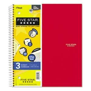  Five Star 06210   Wirebound Notebook, College Rule, Letter 