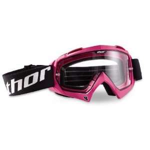   Enemy Goggles   Pink Frame/Clear Lens   2601 0712: Sports & Outdoors