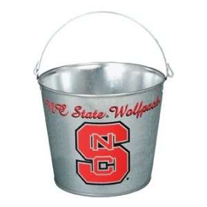    North Carolina State Wolfpack Metal Pail: Sports & Outdoors
