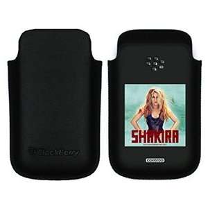  Shakira She Wolf on BlackBerry Leather Pocket Case 