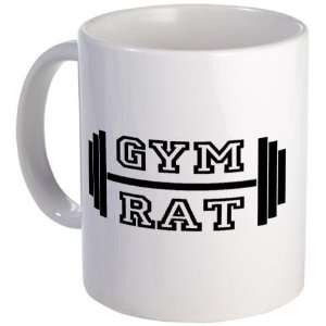  GYM RAT Sports Mug by 