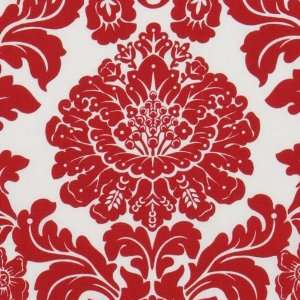  Michael Miller fabric Delovely Damask white red (Sold in 