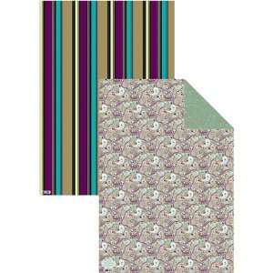  Roger La Borde Divine & Stripes Roll Wrap, Sheet Size 27 