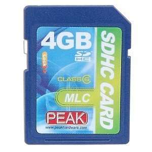 PEAK Hardware 4GB Class 6 SDHC Memory Card: Electronics