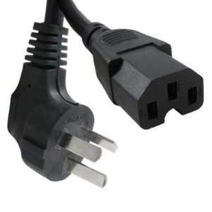  Gino AC 250V 10A AU to C15 Plug Black Power Cable 1.4M for 