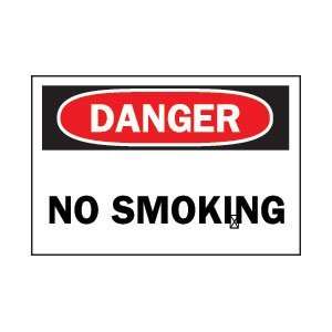   Signs No Smoking w/ Pictogram 10H x 7 W Aluminum