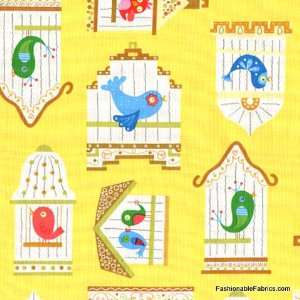    How Tweet it is Bird Cage by Timeless Treasures: Everything Else