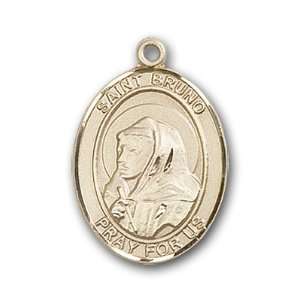  12K Gold Filled St. Bruno Medal Jewelry