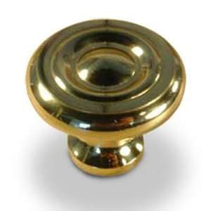   Solid Brass, Knob (CENT.16 13315 3)   Polished Brass: Home Improvement