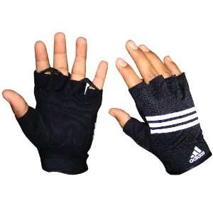  Adidas Training Gloves, Black/White: Sports & Outdoors