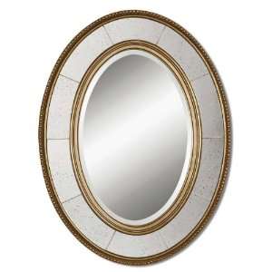   OVAL Silver Champagne Mirrors 14511 B By Uttermost