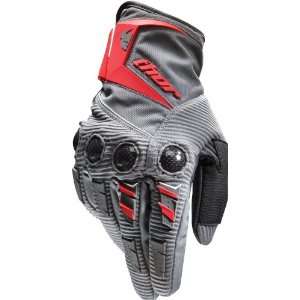   Ride Gloves , Color: Charcoal/Red, Size: Sm XF3330 1561: Automotive