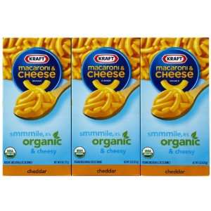 Kraft Organic Mac & Cheese, 3 pk  Grocery & Gourmet Food