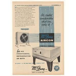  1961 McQuay Aircon Air Conditioning Store Trade Print Ad 