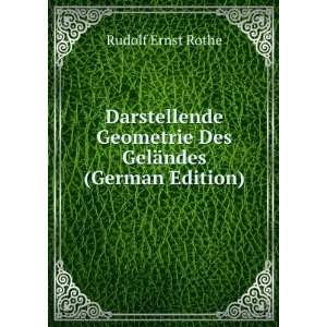  Darstellende Geometrie Des GelÃ¤ndes (German Edition 