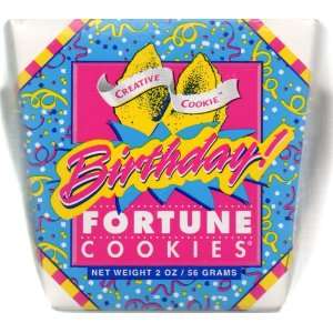   : BIRTHDAY FORTUNE COOKES (Net Weight 2 oz/56 grams): Everything Else
