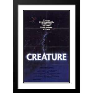 Creature 20x26 Framed and Double Matted Movie Poster   Style A   1985