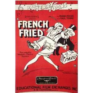  French Fried (1930) 27 x 40 Movie Poster Style A: Home 