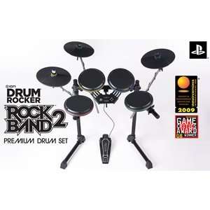    ION PRO SOUND PREMIUM ROCK BAND DRUM KIT FOR PS3: Video Games