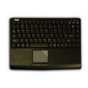  ADESSO Keyboard 88 Keys Touchpad Cable PS/2 Black Modern 