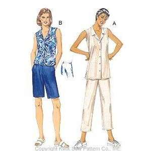  Kwik Sew Misses Pants Shorts & Shirts Pattern By The Each 