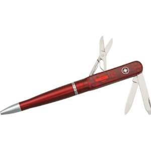  Wagner SP 148 Prestige Edition Swiss Pen, Translucent Red 