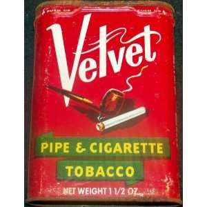  Spend The Rest of Your Life On Velvet Velvet Tobacco Tin 