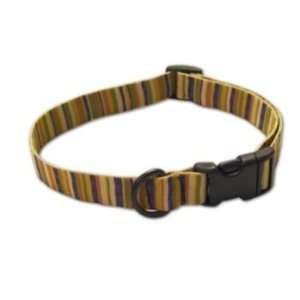  Cabana Stripes Dog Collar Medium