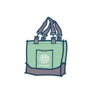    LIFE IS GOOD INDIA FLOWER TOTE   O/S   CRICKET: Sports & Outdoors